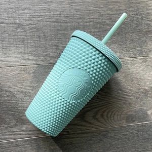 2021 Starbucks Mint 16oz Studded Tumbler Grande Holiday Cold Cup BRAND NEW Matte